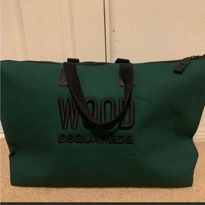 Dsquared2 Wood Weekender Duffel Travel Bag